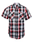 BURNOUT BAMBOO SHORT SLEEVE BUTTON UP - MENS